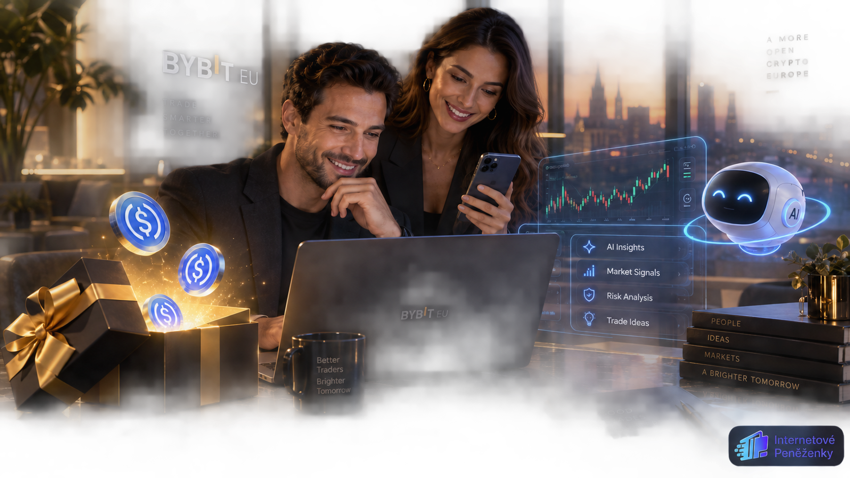 Bybit EU rozdává až 30 USDC a nově propojuje obchodování s AI
