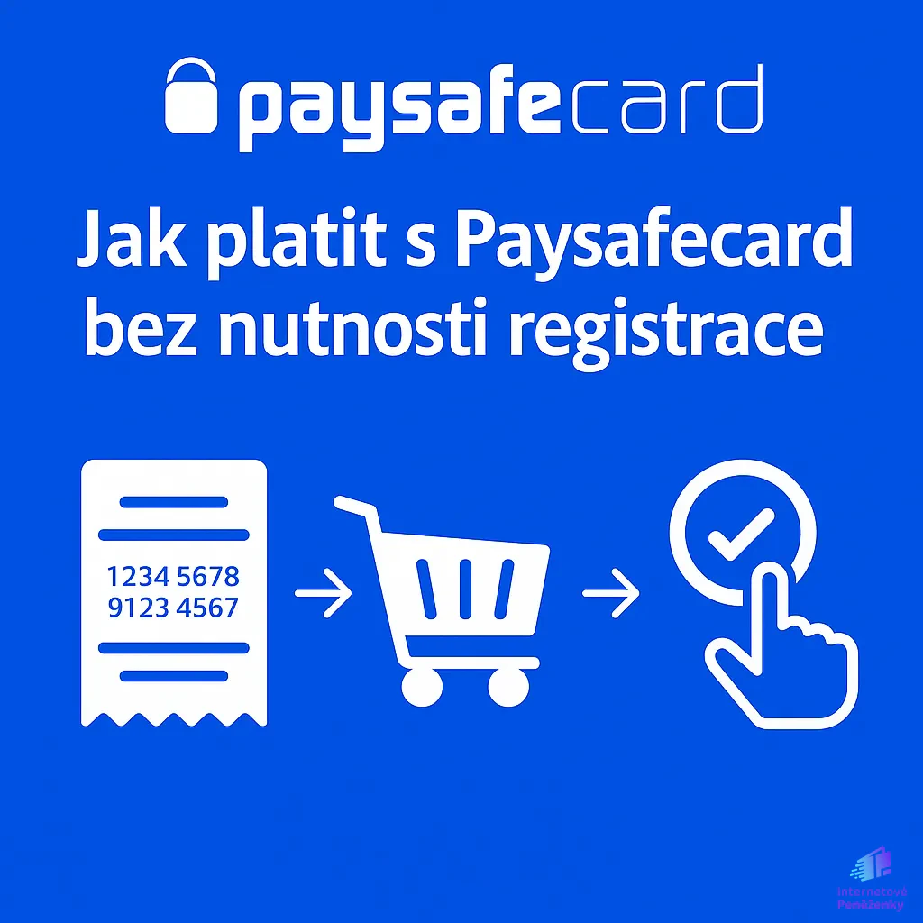 Jak platit s Paysafecard bez registrace