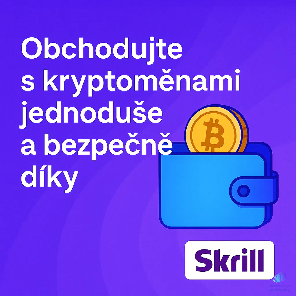 Skrill Crypto: nákup a prodej kryptoměn v účtu