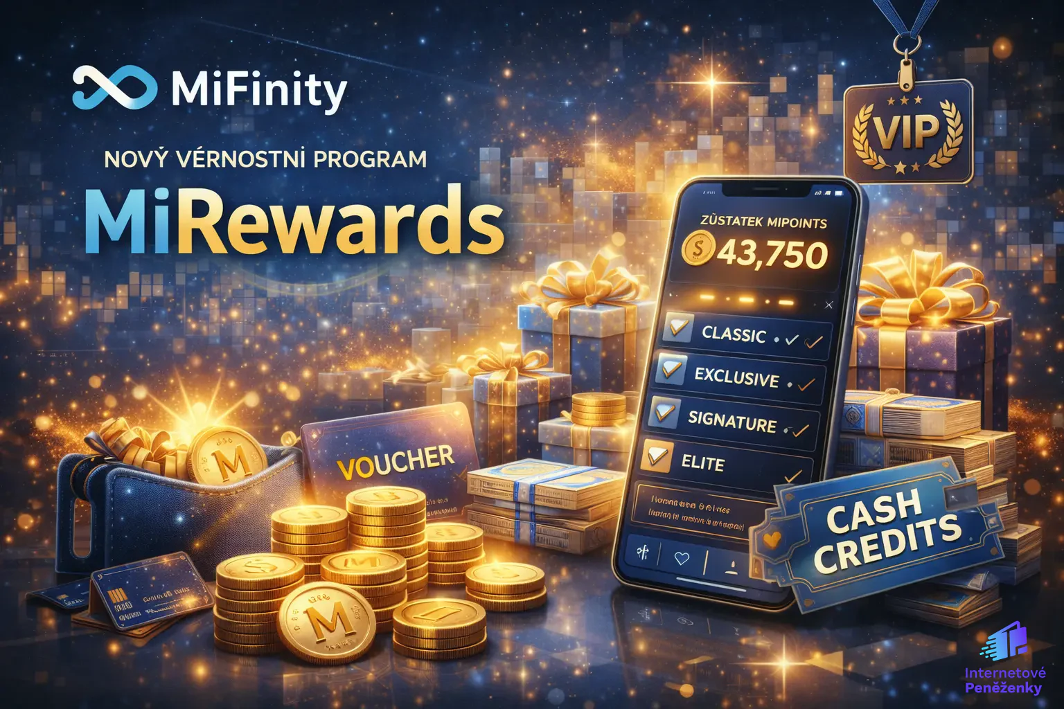 MiFinity představuje věrnostní program MiRewards