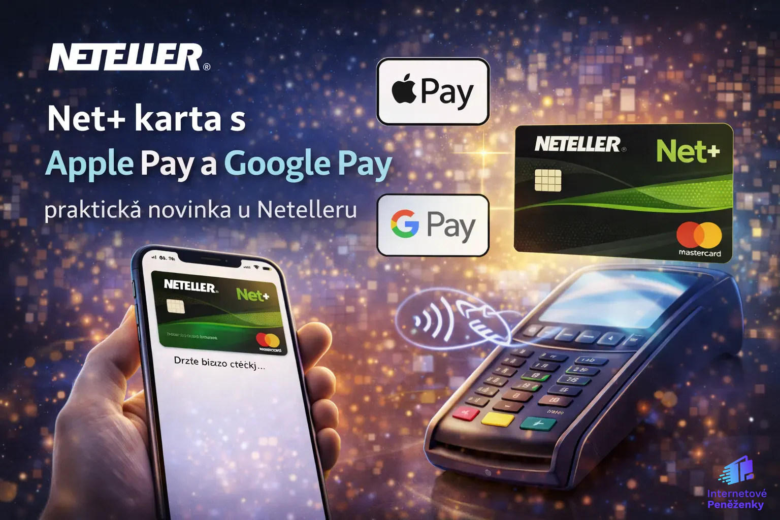Net+ karta nově s Apple Pay a Google Pay