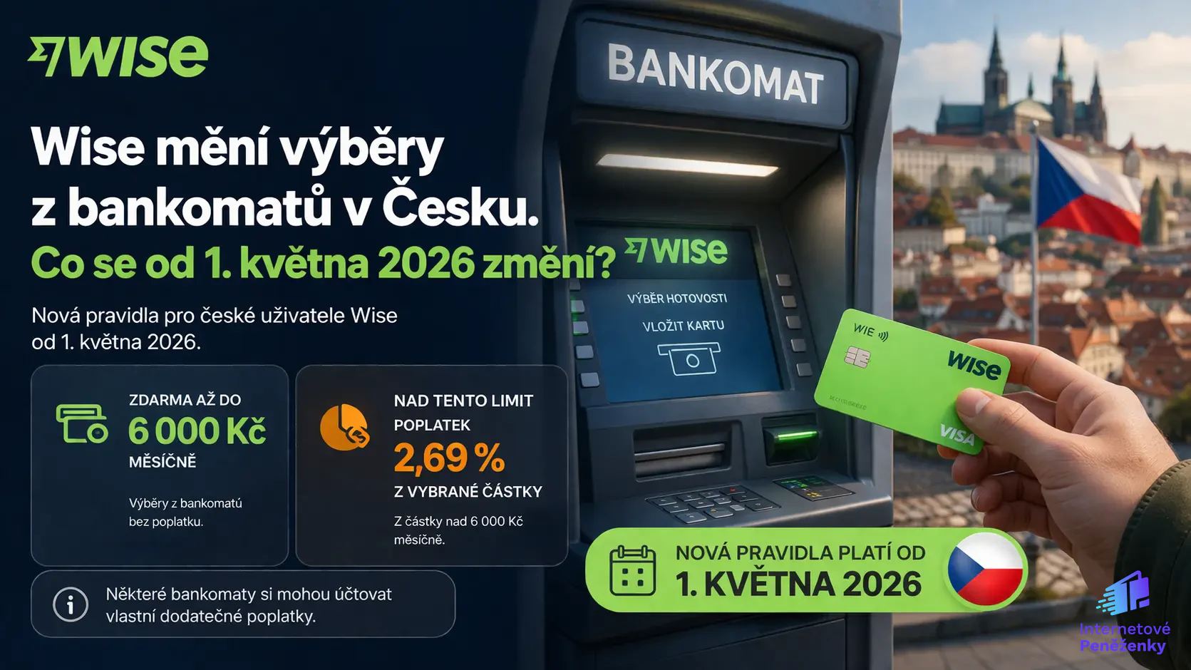 Wise mění podmínky pro české uživatele