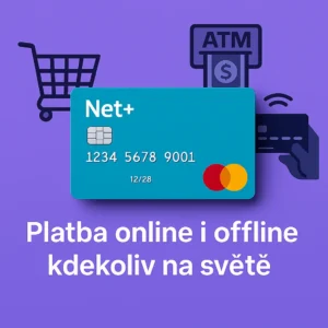 Předplacená karta Net+ Mastercard Předplacená karta Net+ Mastercard