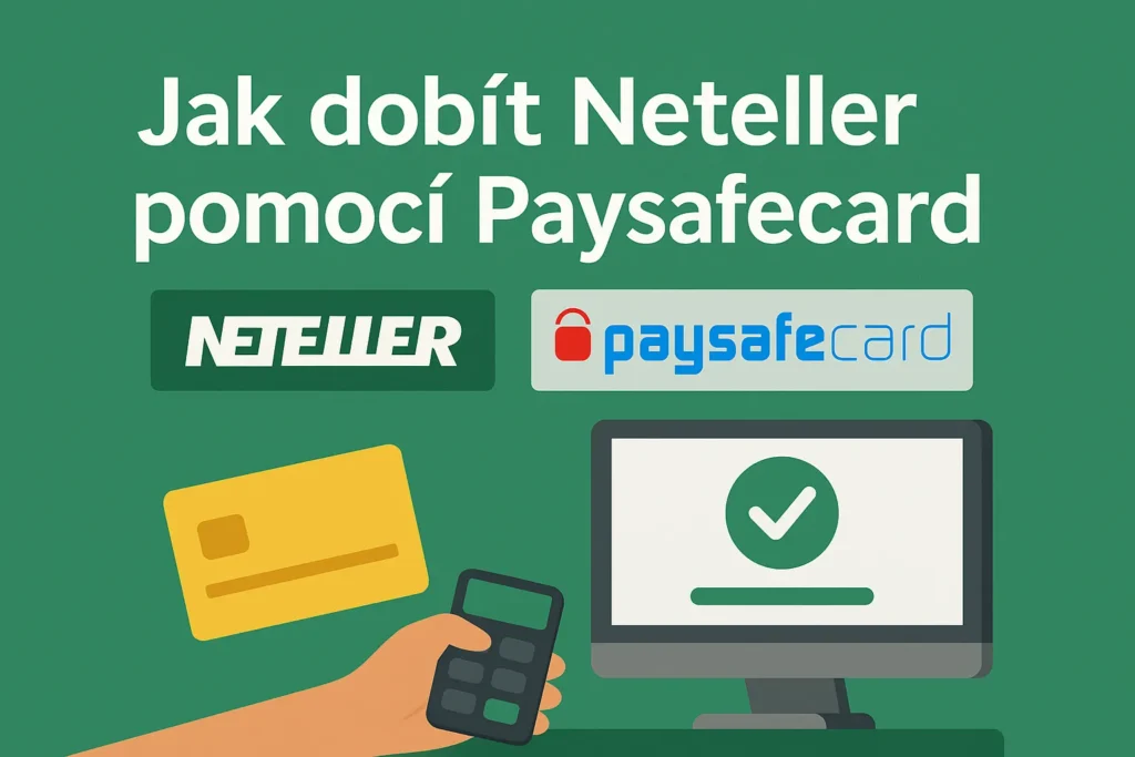 Jak dobit netller pomoci paysafecard