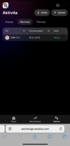 aktivity revolut x aktivity revolut x