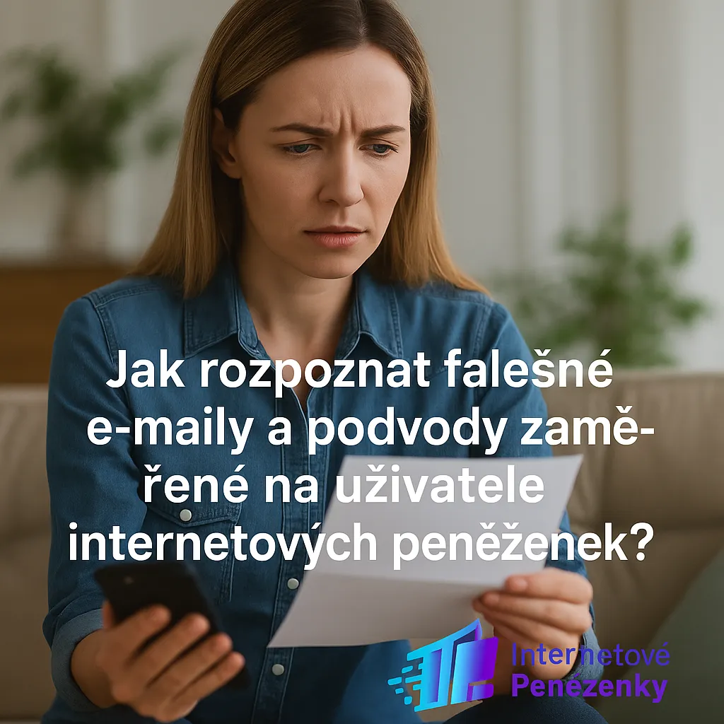 Jak rozpoznat falesne emaily a podvody zamerene na uzivatele int penezenek