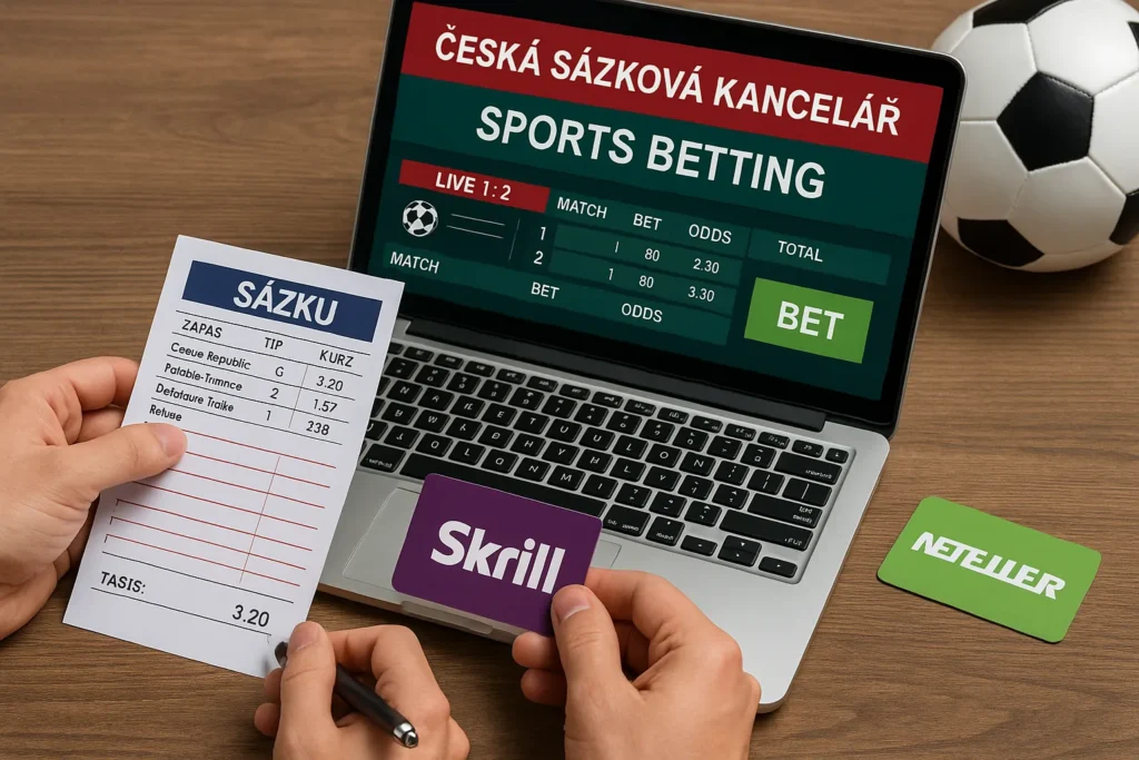 České sázkové kanceláře Neteller skrill