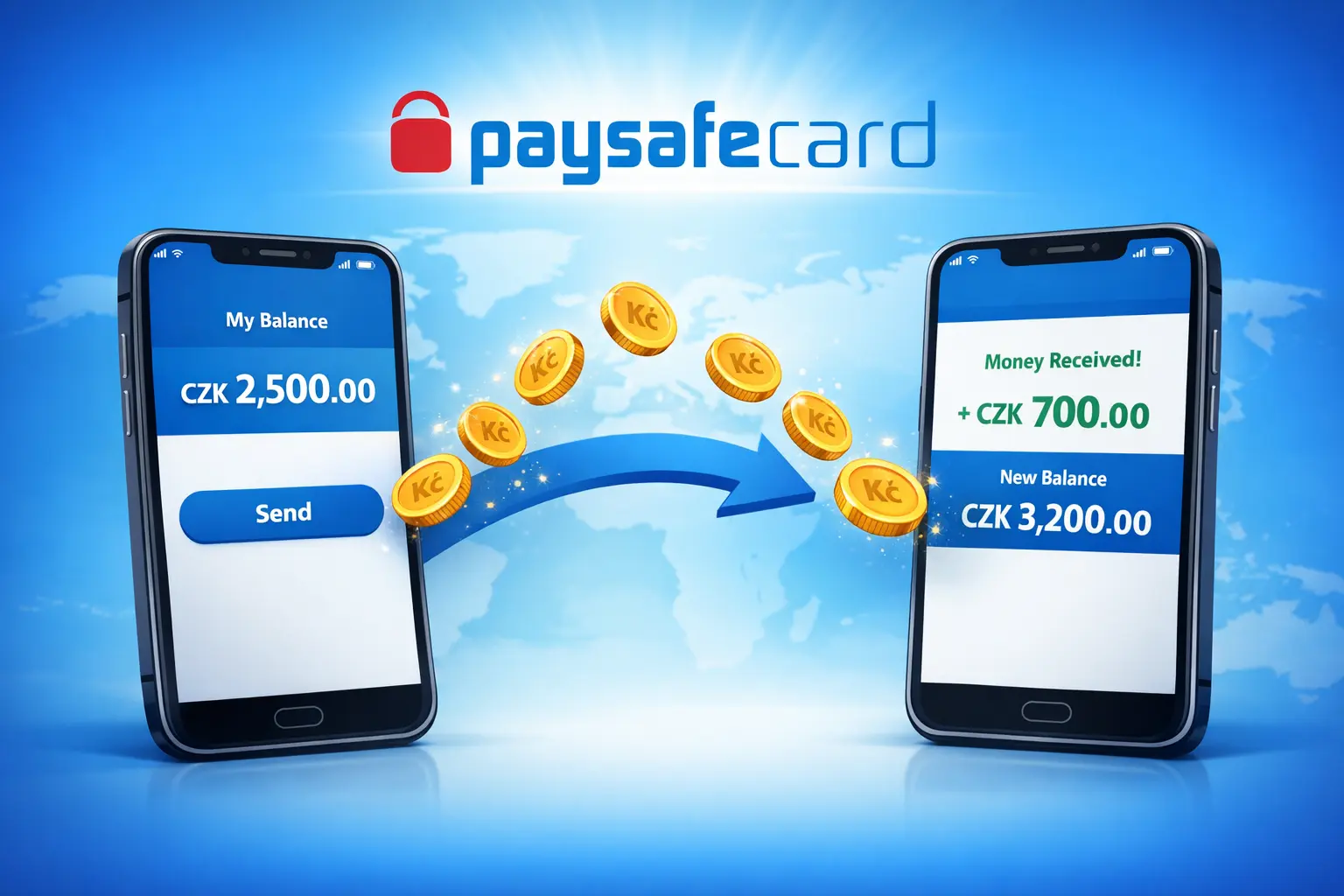 paysafecard prevod paysafecard