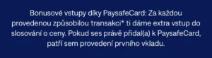 bonusove vstupy